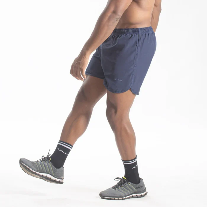 Kit 5 Shorts de Corrida Azul Marinho - Image 5