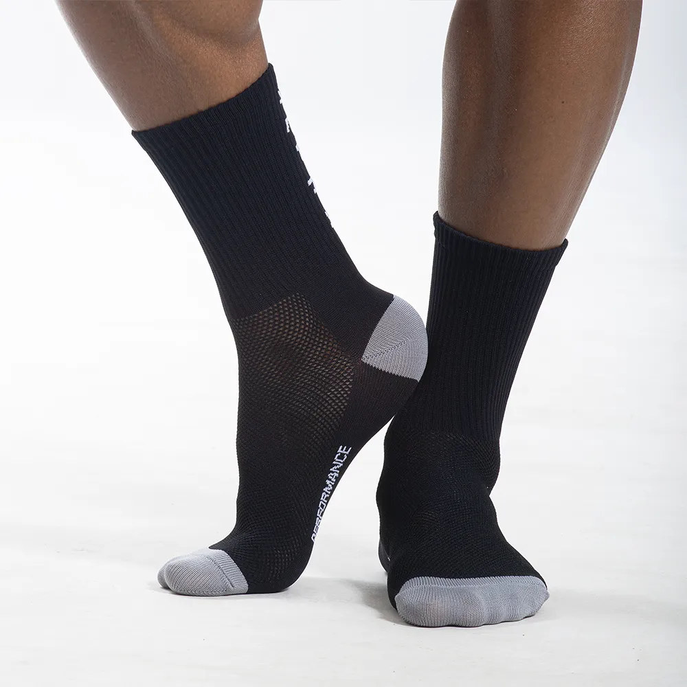 Meia Performance Alpha - Preto - Image 3