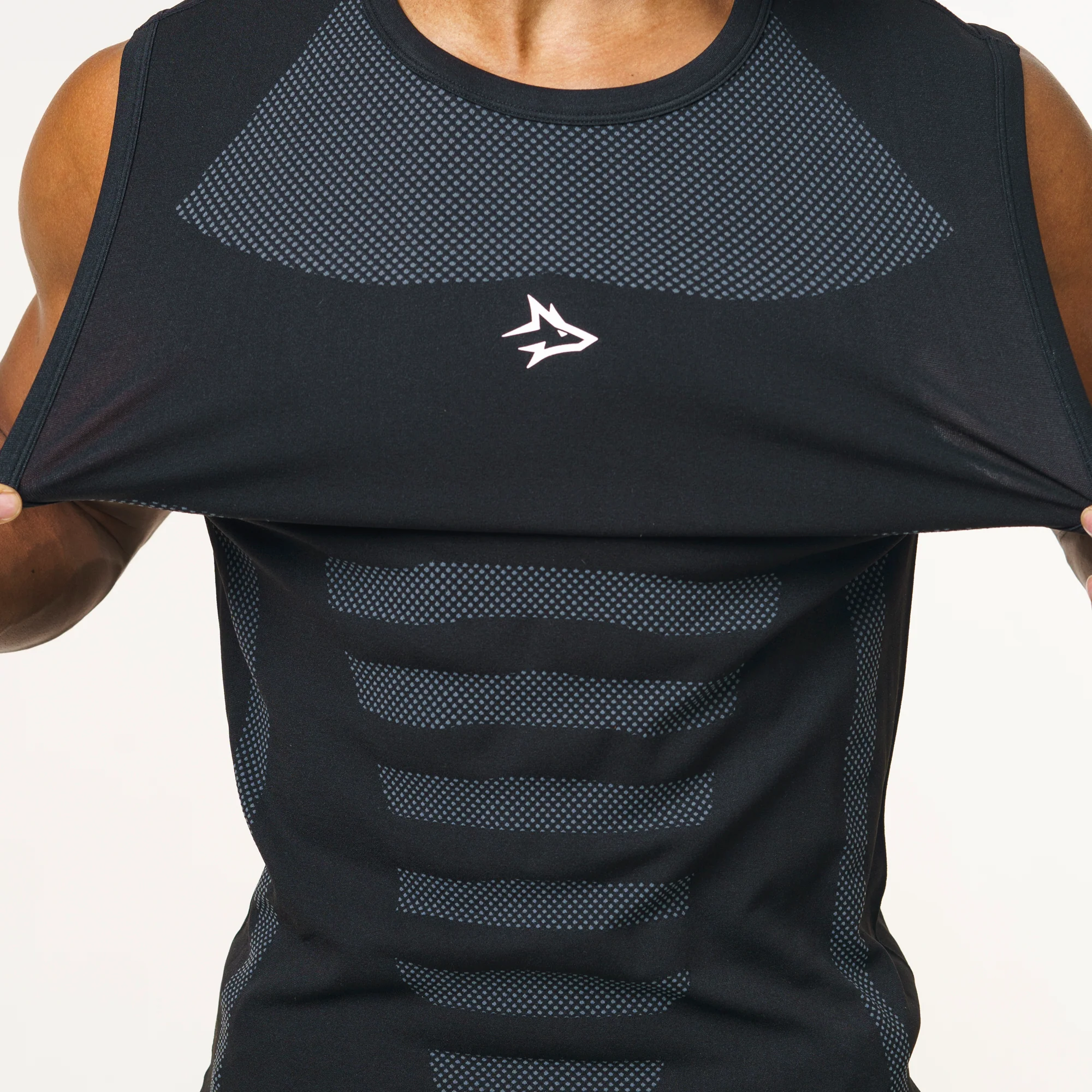 Regata Apex Dry Core Preto - Sem Costura - Image 4