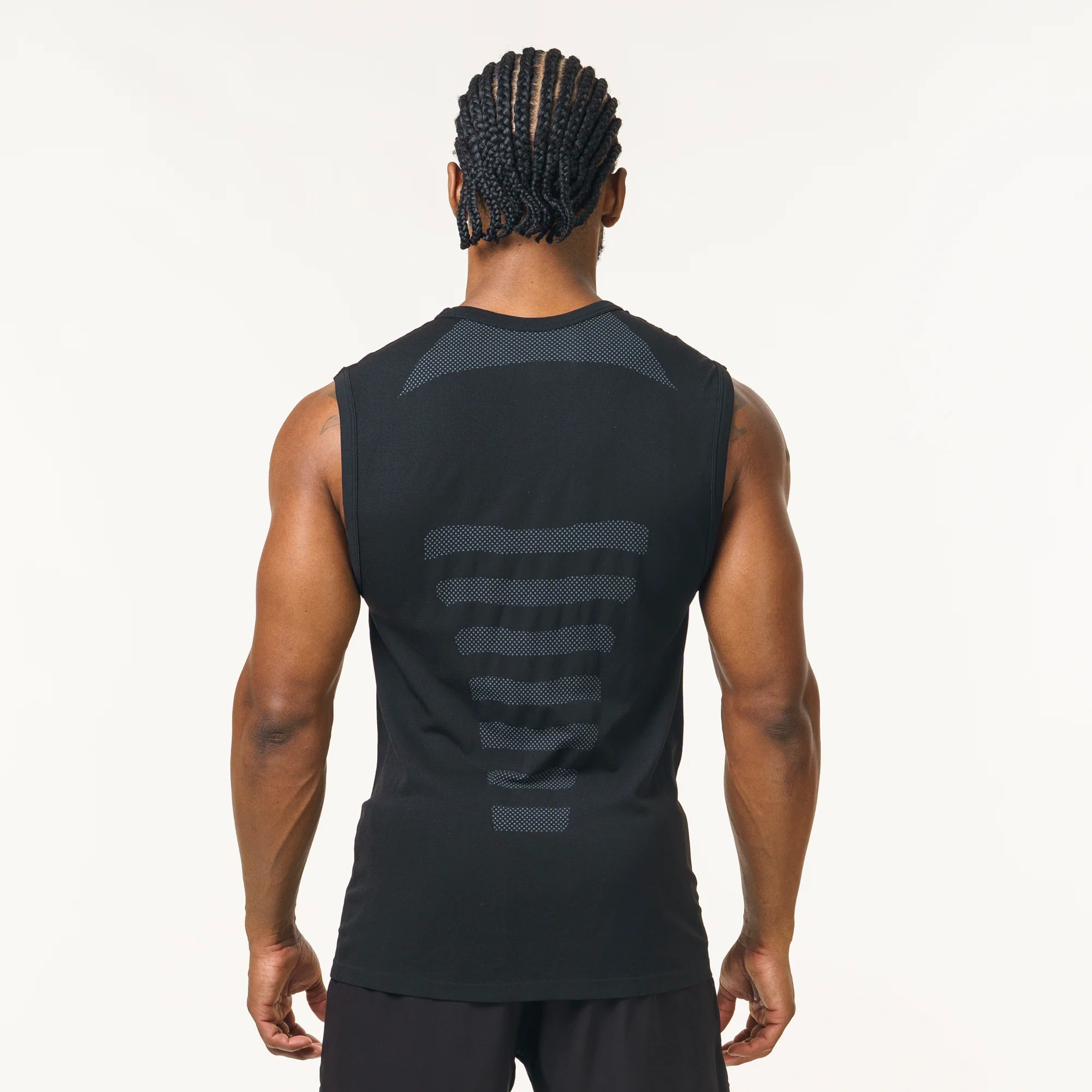 Regata Apex Dry Core Preto - Sem Costura - Image 8