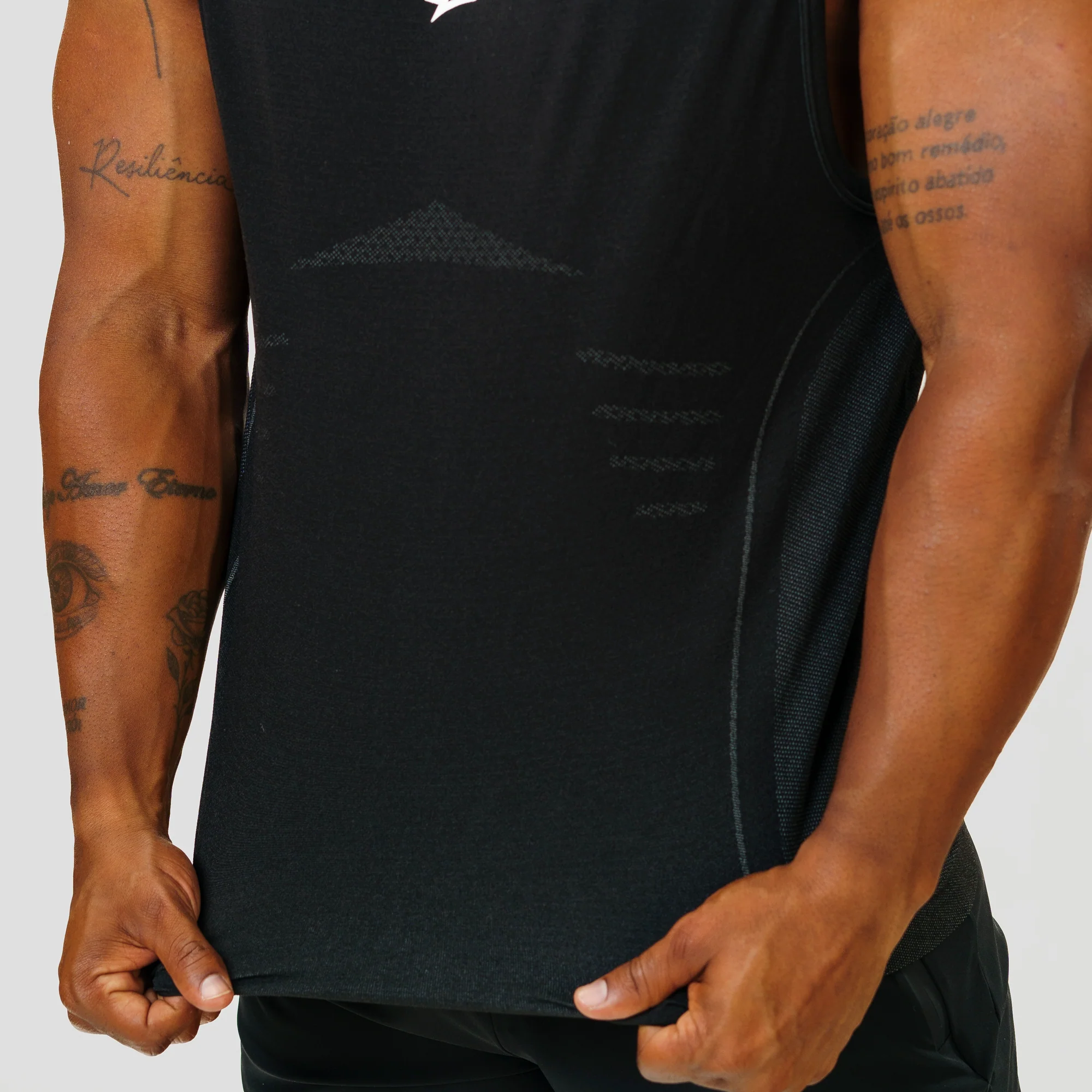 Regata Apex Dry Power Preto - Sem Costura - Image 9