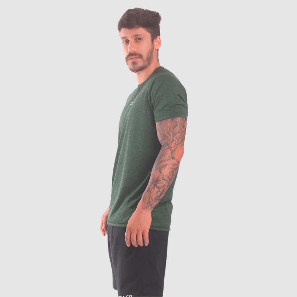 Tshirt Dry Performance Verde Alpha - Image 4